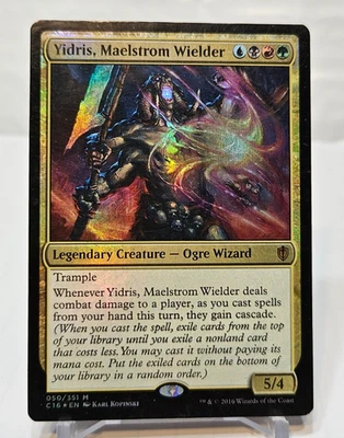 FOIL Yidris, Maelstrom Wielder Commander 2016 MTG Magic The Gathering 371 - Image 1 of 4