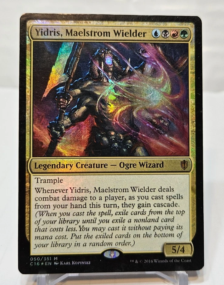 FOIL Yidris, Maelstrom Wielder Commander 2016 MTG Magic The Gathering 371 - Image 1 of 4