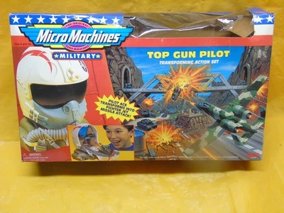 Estuche piloto Galoob Micro Machine Top Gun 1997 100 % completo Foto 1 de 4