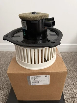 Blower Heater Motor w/ Wheel for Chevy Corvette,Impala, Monte Carlo, Grand Prix - Image 1 of 4