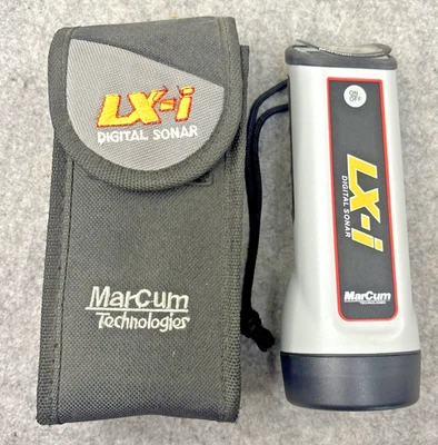 Marcum LX-i Hand Held Digital Sonar Reader Ice Fishing Sonar Depth Finder Marcum - Image 1 of 4