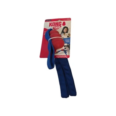 Kong Tails Classic & Ballistic Large Squeaky Tug & Fetch Dog Chew Toy 22" - Image 1 of 4