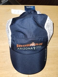 NWT Boco Gear Hat Tempe Ironman Race Lightweight Breathable Strapback Finisher  - Picture 1 of 9