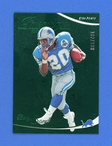 2023 Panini Prestige Xtra Points BARRY SANDERS Emerald Green 167/199 ~ HOF ~ - Picture 1 of 2