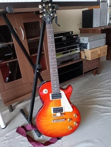 Guitarra Eléctrica Epiphone Les Paul 100 Sunburst Indonesia S/N 1004231250 y Estuche - Imagen 1 de 10