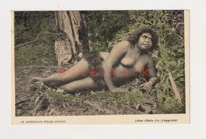 AUSTRALIEN N.S.W. ABORIGINAL AKT NU FRAU SYDNEY Star Foto POSTKARTE E20C -AU901 - Bild 1 von 2