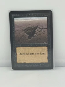 Sinkhole Alpha NM Black Common MAGIC THE GATHERING CARD (ID# 469657) ABUGames - Picture 1 of 7