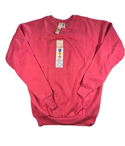 Sudadera De Colección Deadstock Rosa Años 90 En Blanco XL EE. UU. Etiquetas K-Mart Extra Grande EE. UU. - Imagen 1 de 7