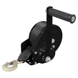Sealey GWW1200B Geared Hand Winch with Brake & Webbing 540kg Capacity - Picture 1 of 3