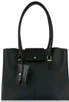 Bolso de Hombro Monzón Accesorio Negro Brezo Nuevo con Etiquetas Foto 1 de 4