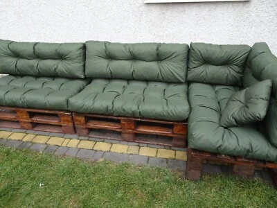 JACKKISSEN Palettenkissen Palettenauflage Kissen Palettensofa Euro Paletten 120 x 60
