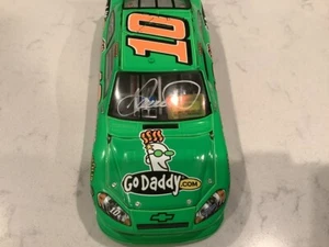 DANICA PATRICK AUTOGRAPHED 2012 CHEVY GODADDY.COM SAMPLE ROOKIE DIECAST & CARD - Picture 1 of 16