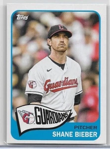 2023 Topps Archives #198 Shane Bieber - Picture 1 of 2