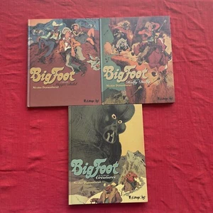 Big Foot #1 2 3 Lot Nicolas Dumontheuil French Books Balade (Futuropolis) - Picture 1 of 2