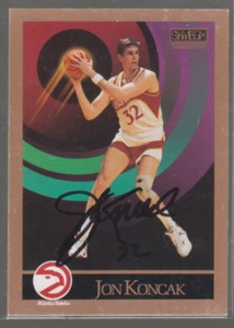 Autographed 90/91 Skybox Jon Koncak - Hawks - Picture 1 of 1