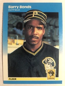 1987 Fleer BARRY BONDS #604 - RC - A840 - Picture 1 of 2