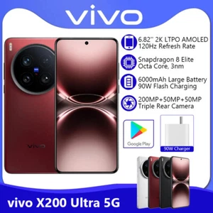 Original Vivo X200 Ultra 5G Phone Snapdragon 8 Elite Triple Rear Camera 200MP - Picture 1 of 22