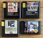 sega genesis Madden 95 , Bulls Vs Lakers , Lakers Vs Celtics , RBI Baseball 4 