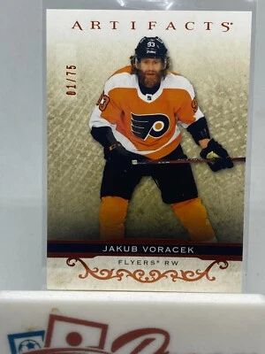 2021-22 Upper Deck Artifacts Orange Jakub Voracek /75 SP #22 - Image 1 of 2