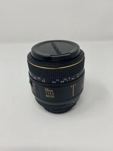Quantaray 50mm 1:2.8 Macro D Lens for Nikon - Picture 1 of 3