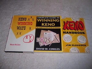 Complete Guide to Winning Keno, Winning Ways, Handbook 3 Book Lot gambling - Picture 1 of 3