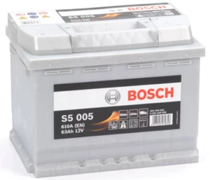 BOSCH COCHE FURGONETA BATERÍA 12V 63Ah OEM CALIDAD 5 AÑOS DE GARANTÍA S5005 - Imagen 1 de 4