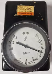 RAF Leonardo Mw Ltd Dial Indicating Pressure Gage Ibf/in2 6685-99-625-4177 - Picture 1 of 9