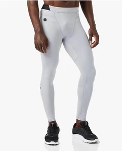 Under Armour Men's UA RUSH™ Leggings Small Logo Compression Leggings Gym Tights - Picture 1 of 11