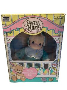 Precious Moments My First Precious Moments Baby Girl Doll MIB 1992 Rose Art 