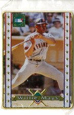 1995 Metallic Impressions Cooperstown Collection #3 Willie Mays Giants C22221 