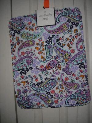 VERA BRADLEY PLACEMATS SET OF 2 IN the PRETTY "MADDALENA PAISLEY SOFT" NWT-PKG. - Image 1 of 3