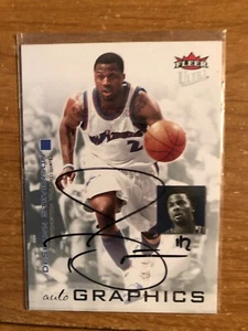 Autografo Ultra Autographics 2007/8 DeShawn Stevenson Wizards - Foto 1 di 1