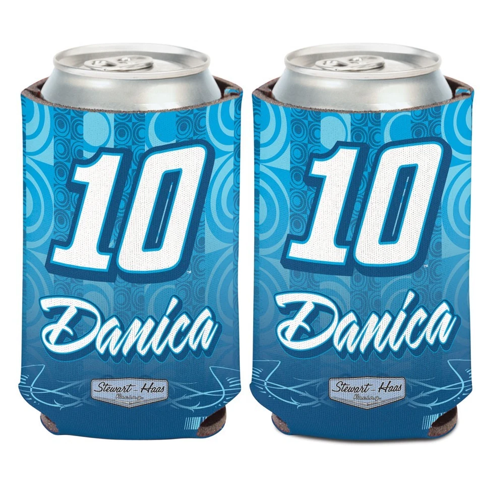 Danica Patrick 2016 Wincraft #10 Stewart Haas Women's 12oz Can Coolie FREE SHIP! - Image 1 of 1