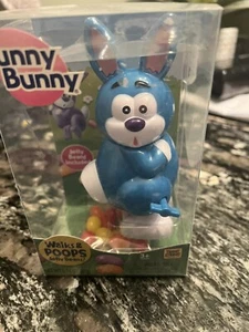Funny Bunny Blue Rabbit Walks and Poops Jelly Beans - Picture 1 of 5