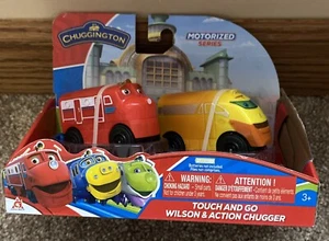 New Chuggington Motorized Series WILSON & ACTION CHUGGER Touch & Go - Picture 1 of 3