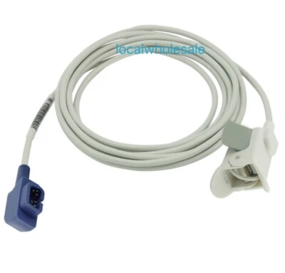 ALPTA CSI Criticare 1563-10D Spo2 Sensor 6pin Pediatric Finger Clip 10Feet