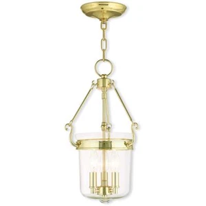 Livex Lighting 50482-02 Three Light from Collection Cast Finish, Polished Brass - Picture 1 of 6