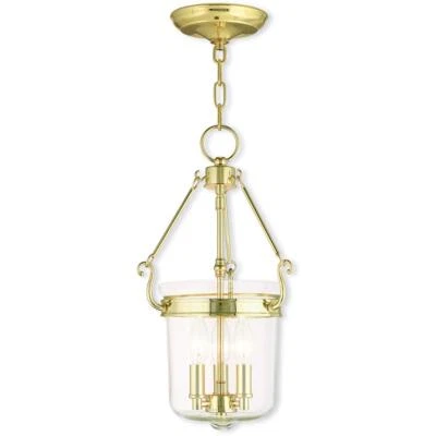 Livex Lighting 50482-02 Three Light from Collection Cast Finish, Polished Brass - Image 1 of 4