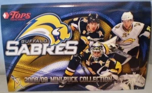 NHL Buffalo Sabres 2008-09 Mini Puck Collection - Picture 1 of 3