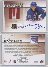 2009-10 Upper Deck The Cup Signature /75 Matt Gilroy RPA Rookie Patch Auto RC