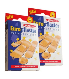 2X WUNDmed Europflaster,Heft-Pflaster,Wund-Verband,Vendaje Rápido - Imagen 1 de 1