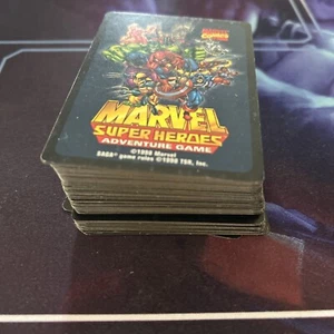 Marvel Super Heroes Adventure Game SAGA 94 cartas individuales en muy buen estado+ - Imagen 1 de 7