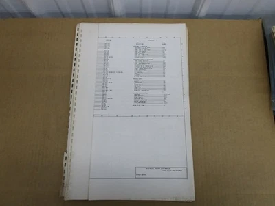 Lincoln Mark IV 1975 diagrama de cableado hoja esquemas manual de servicio Foto 1 de 3