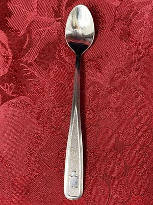 Cuchara bebé de acero inoxidable de colección 1980 por los primeros años Avon MA cubiertos infantiles Foto 1 de 4