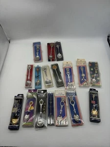Lot Of 17 Vintage, Silverplate, Or Unique Souvenir Collectors Spoons ! USA - Picture 1 of 7