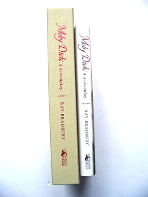 **RAY BRADBURY SIGNED Ltd. Edition MOBY DICK: A SCREENPLAY w/Clam Shell Case - Image 1 of 4