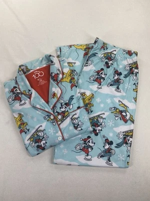 Conjunto de pijama para mujer Disney 100 retro reimaginado pijama talla grande vacaciones 2 piezas Foto 1 de 4