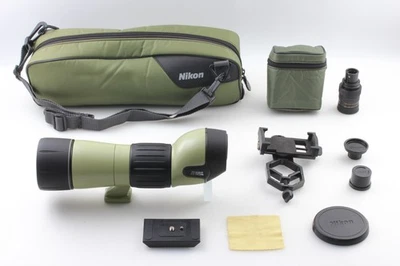 [MINT NO US Duty!] Nikon Fieldscope III D=60 P w/ Eyepiece 30x 45x 50x Non-ED - Image 1 of 4