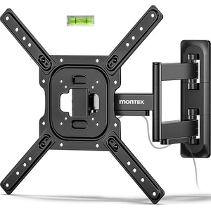 Full Motion TV Wall Mount for 23–65 Inch Flat & Curved TVs and Monitors, Swiv... - Bild 1 von 9