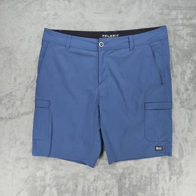 Pantalones Cortos de Pesca Pelagic Deep Sea Hombres 38 Azul Alto Rendimiento Ligeros 8" Usados en Excelente Condición Foto 1 de 4
